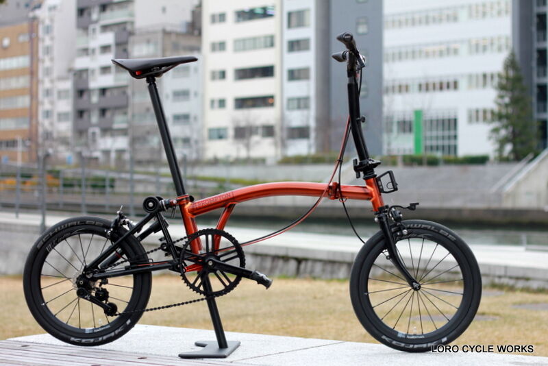 BROMPTON C Line SL2 フレイムラッカー カスタム外装5速 BROMPTON x カスタム】人気のC LINE外装5速化ご紹介