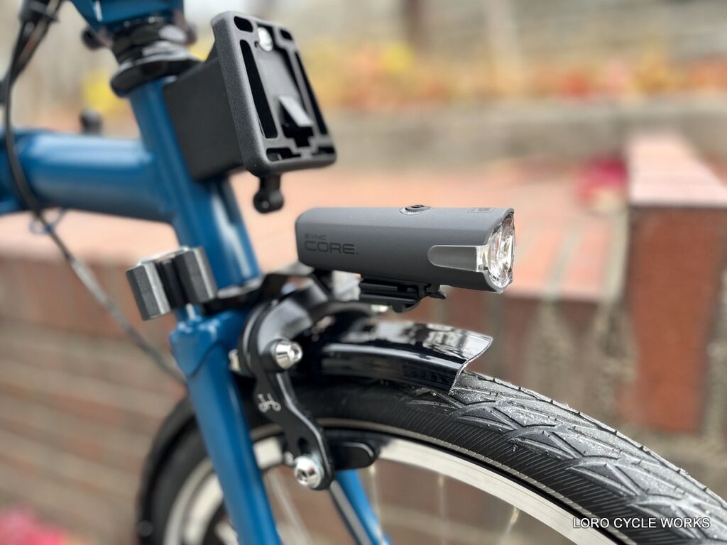 BROMPTON urban 2速モデルをH&H外装5速化キットで進化させた BROMPTON urban 2速モデルをH&H外装5速化キットで進化させた