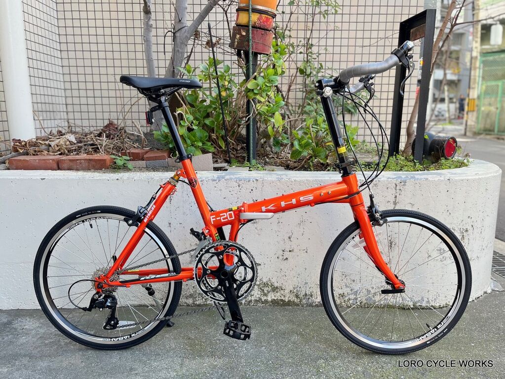 KHS F20Rの新色メタリックオレンジが入荷です。 : LORO CYCLE WORKS KHS F20Rの新色メタリックオレンジが入荷です。 : LORO CYCLE WORKS