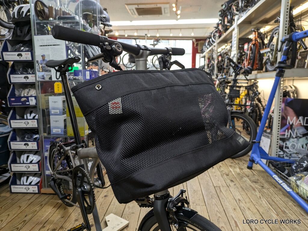 BROMPTON用メッシュバスケットバッグが入荷しました。 : LORO BROMPTON用メッシュバスケットバッグが入荷しました。 : LORO