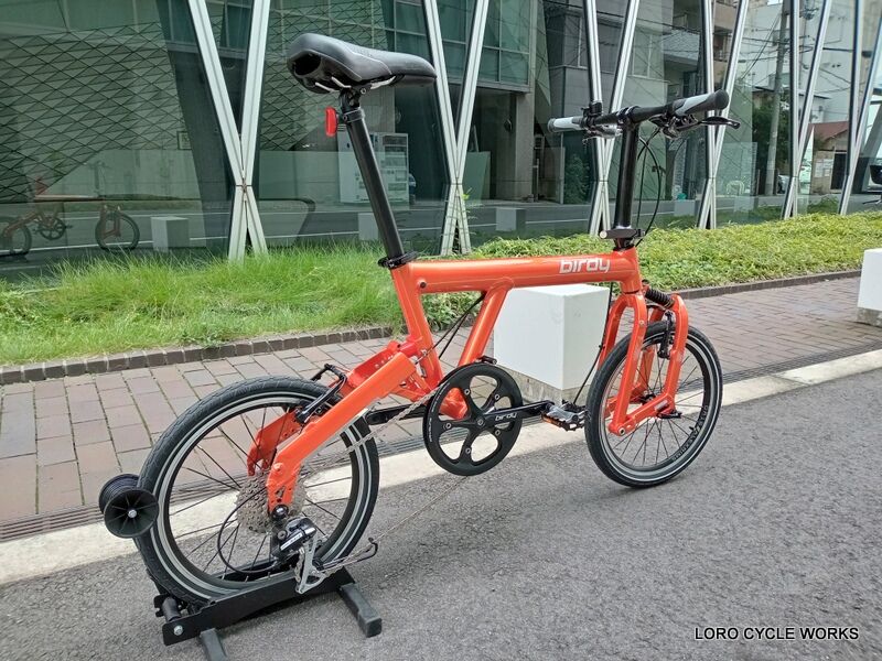ローチャリ　オレンジメタリック Birdy Classicのメタリックカラー2色入荷しました : LORO CYCLE