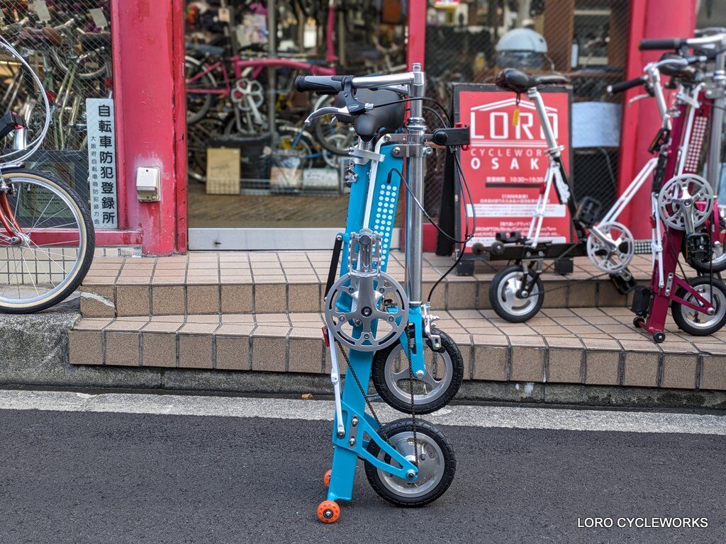 折りたたみ自転車 フォールディングバイク CARRY ME ※美品 少々カスタム 折りたたみ自転車 フォールディングバイク CARRY ME ※美品 少々