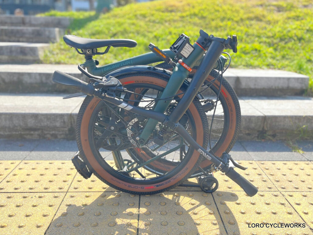 BROMPTON G LINE にクリスキングヘッドセットをお取り付け！ : LORO
