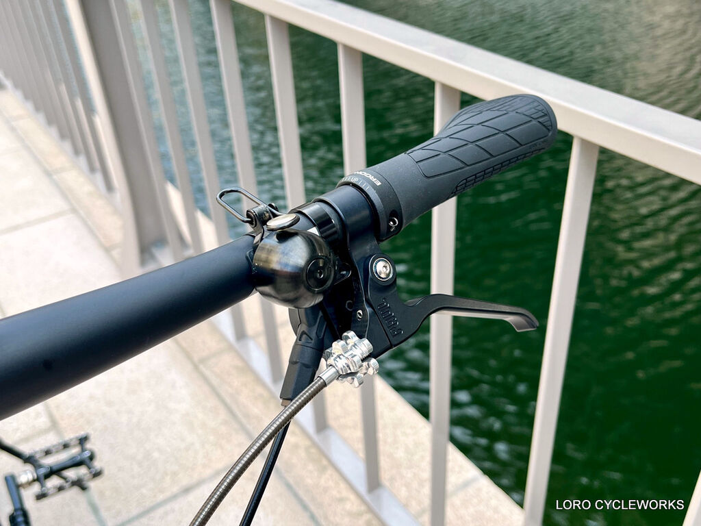 Paul緑色 ブレーキレバー 左右セット *PAUL* love lever compact (silver)