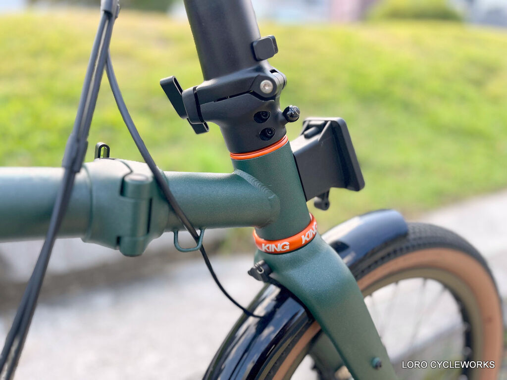 BROMPTON G LINE にクリスキングヘッドセットをお取り付け！ : LORO