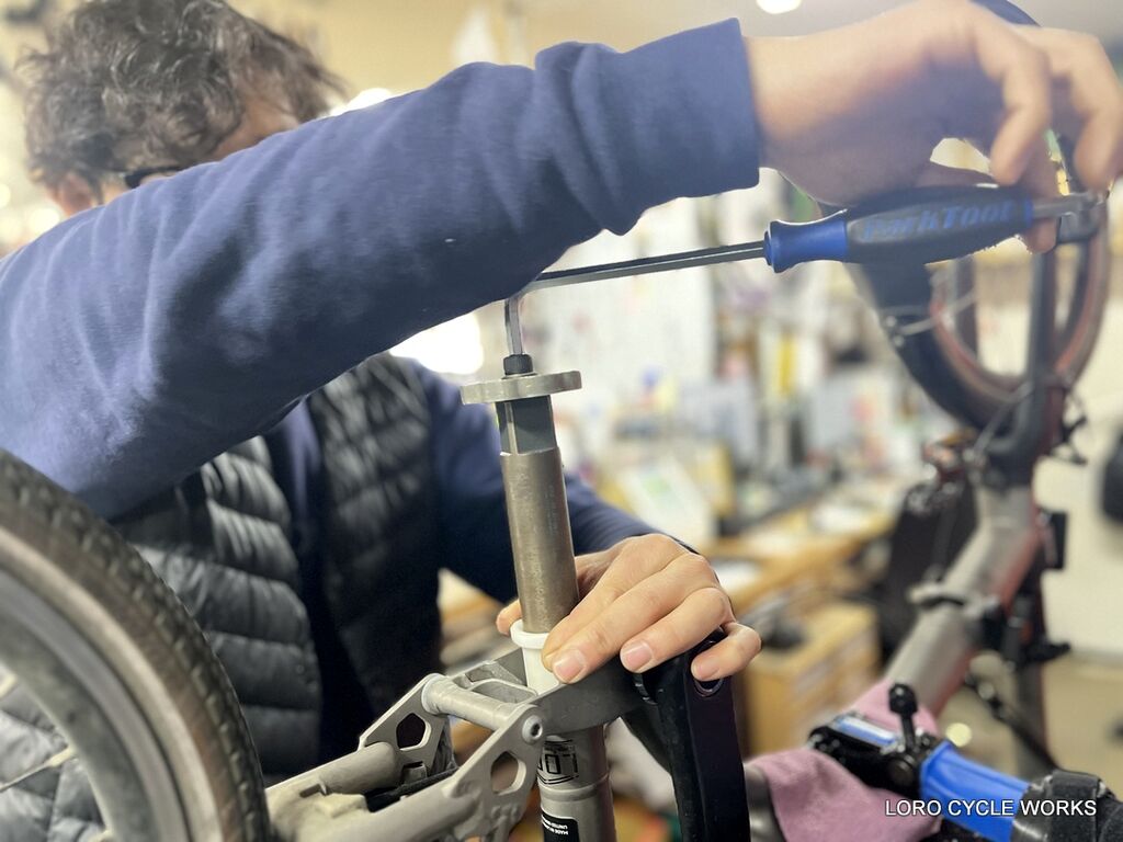 やっぱり日本初？BROMPTON T Line シートスリーブ交換～完結編