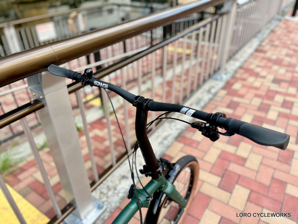 Brompton G Line のハンドルを早速カスタムしてみました！ : LORO
