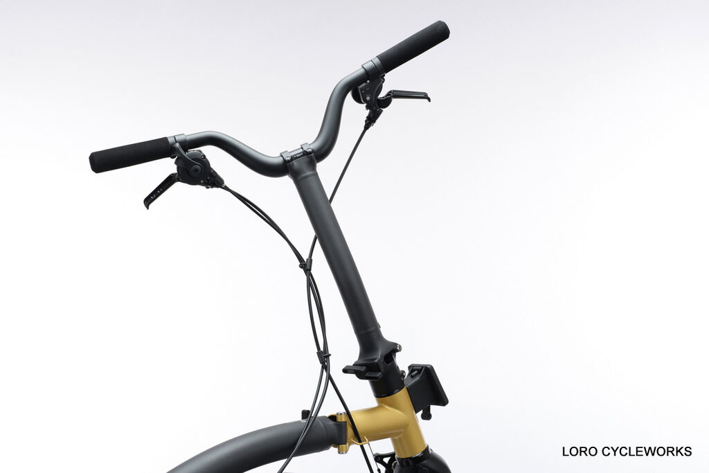 SPECIAL EDITION】BROMPTON T Line Ceratech Black andGold : LORO