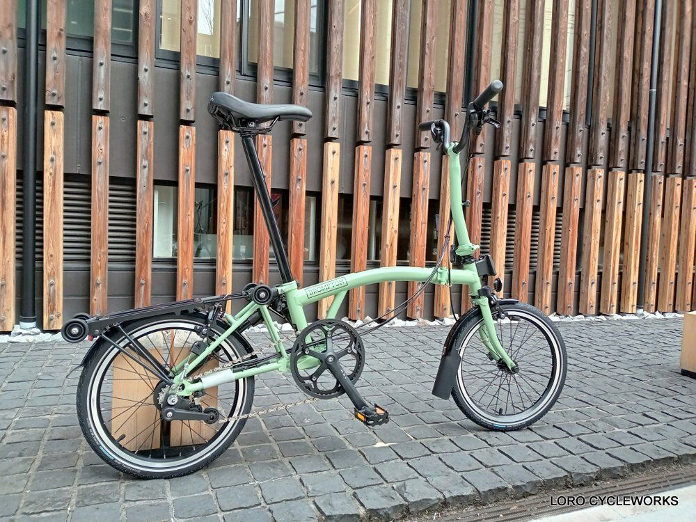 BROMPTON 抹茶グリーン 再び入荷します～ : LORO CYCLE WORKS