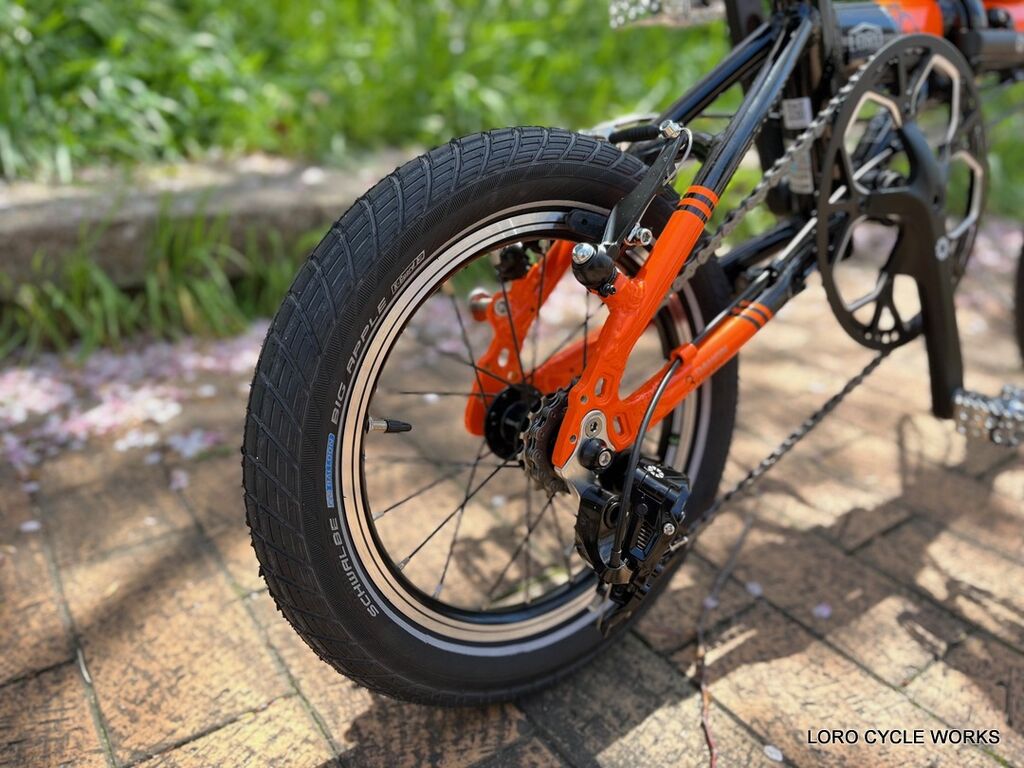 オオサカ春のカスタム祭り（DAHON K3の6+1のカスタムの巻） : LORO