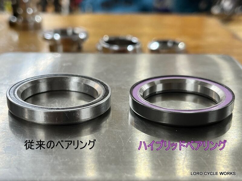 LORO別注TANGE FL270Cヘッドセット(スーパーポリッシュ)第2弾 LORO別注TANGE FL270Cヘッドセット(スーパーポリッシュ)第2弾