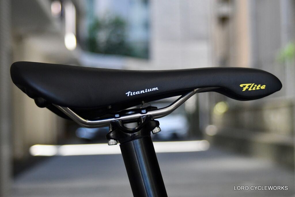 Selle Italia Flite 1990 チタンレール 復刻版 中古品 Selle