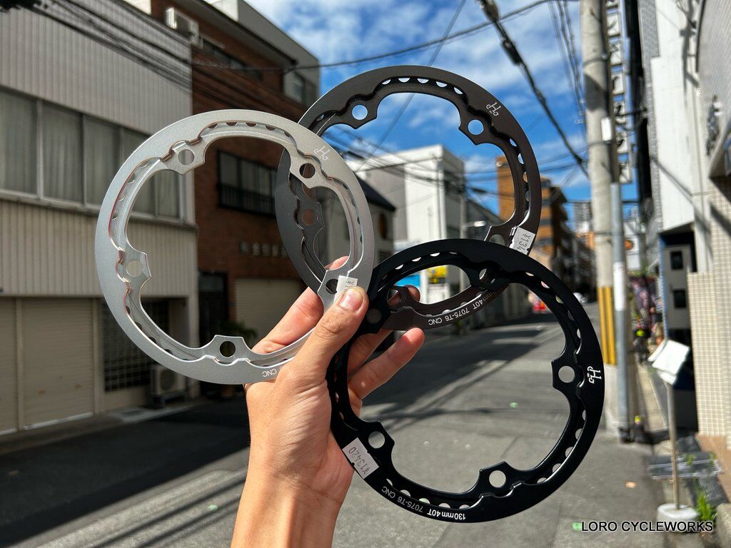 展示品 ブロンプトン用 H & H アルミチェーンプッシャーセット チェーンキャッチャー ガンメタ色 0619-22 展示品 ブロンプトン用 H \u0026 H アルミチェーンプッシャーセット