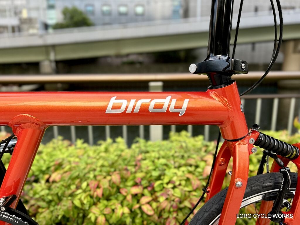 ローチャリ　オレンジメタリック birdy】在庫車両案内 : LORO CYCLE WORKS