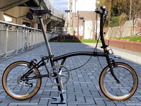 BROMPTON4速化×Polished parts : LORO CYCLE WORKS
