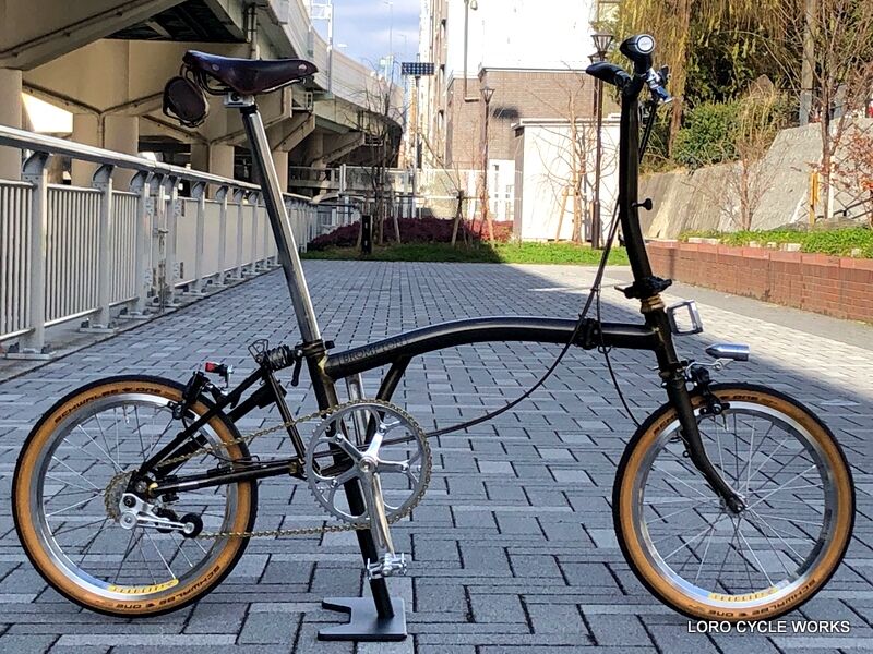 BROMPTON4速化×Polished parts : LORO CYCLE WORKS BROMPTON4速化×Polished parts : LORO CYCLE WORKS
