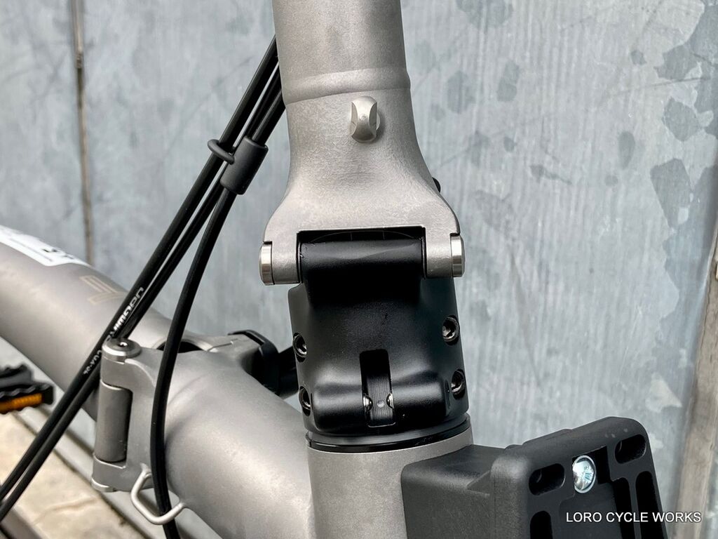 Brompton T Line ディティール紹介ブログ。 : LORO CYCLE WORKS