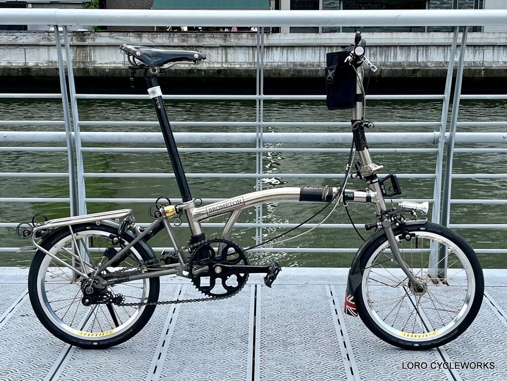 バーゲンで ブロンプトンニッケルエディションのカスタムご紹介！ LORO : 自転車本体