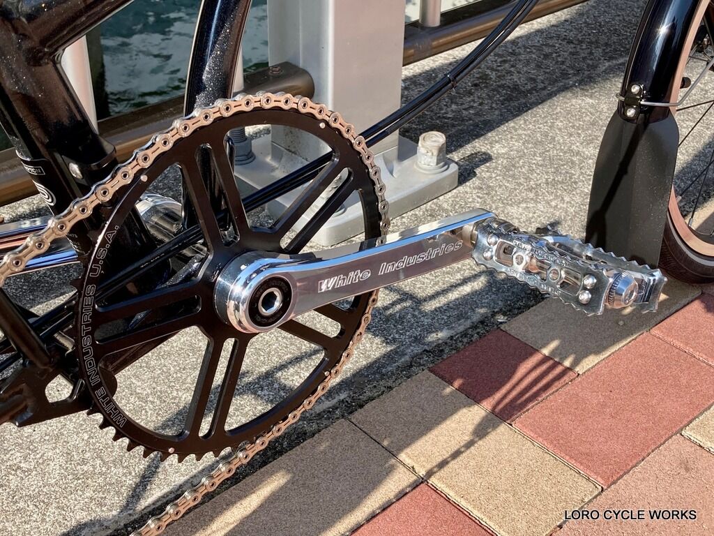 BROMPTON P Line をいきなりカスタムしました! : LORO CYCLE WORKS BROMPTON P Line をいきなりカスタムしました! : LORO CYCLE WORKS
