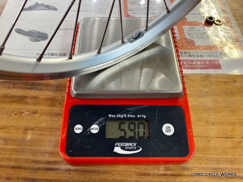 BROMPTON Super Light フロントホイールのご紹介! : LORO CYCLE BROMPTON Super Light フロントホイールのご紹介! : LORO CYCLE