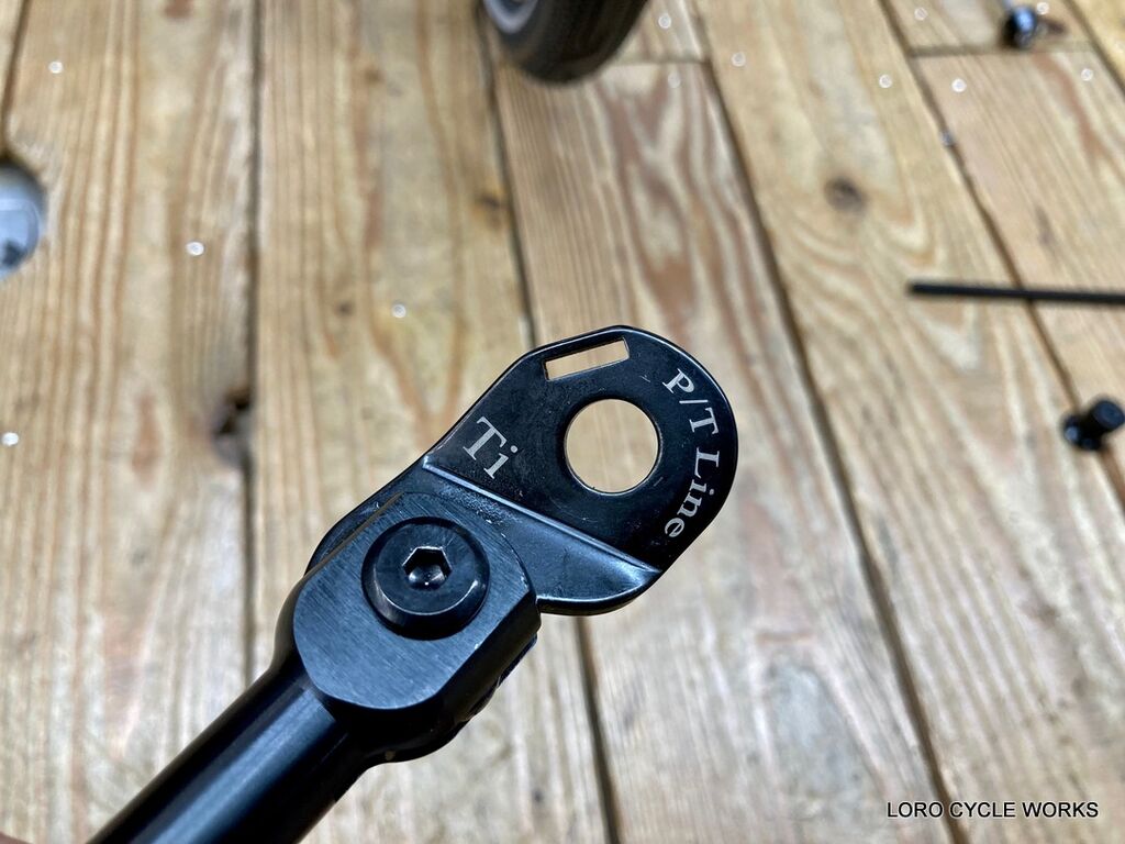 P Line用チタンキックスタンド入荷しました。 : LORO CYCLE WORKS P Line用チタンキックスタンド入荷しました。 : LORO CYCLE WORKS