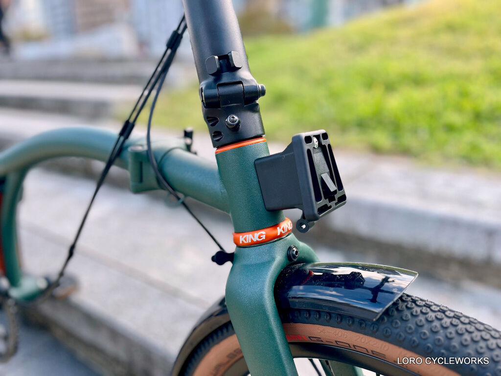 BROMPTON G LINE にクリスキングヘッドセットをお取り付け！ : LORO