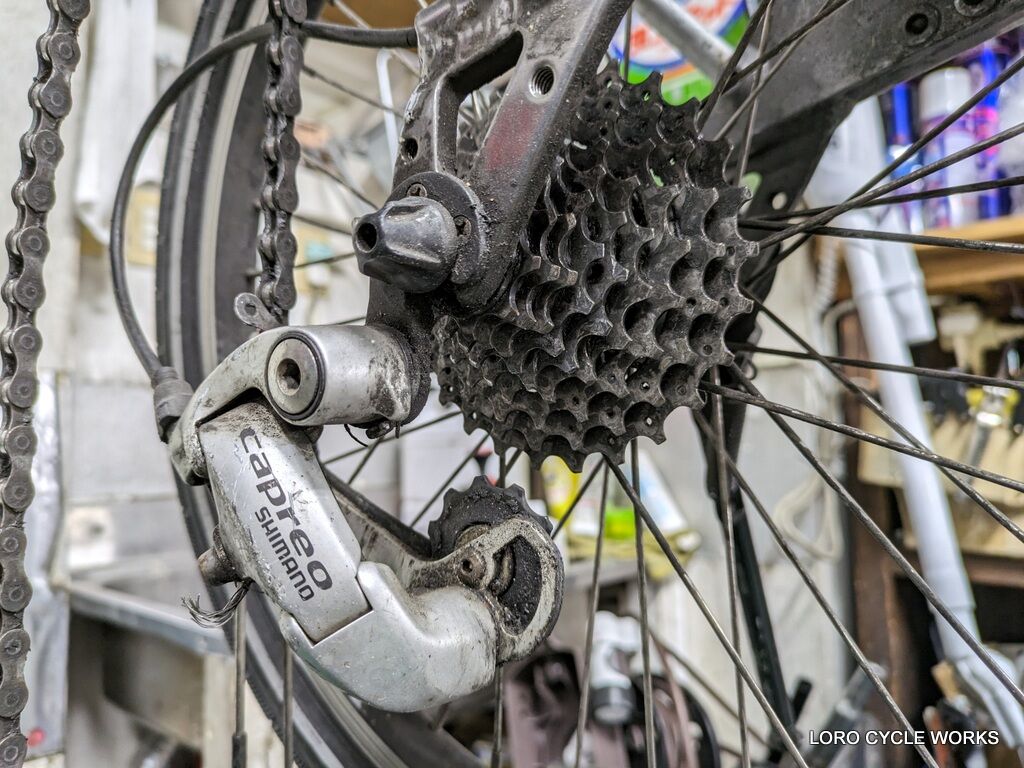 BD-1 Capreoの再生修理しました。 : LORO CYCLE WORKS BD-1 Capreoの再生修理しました。 : LORO CYCLE WORKS