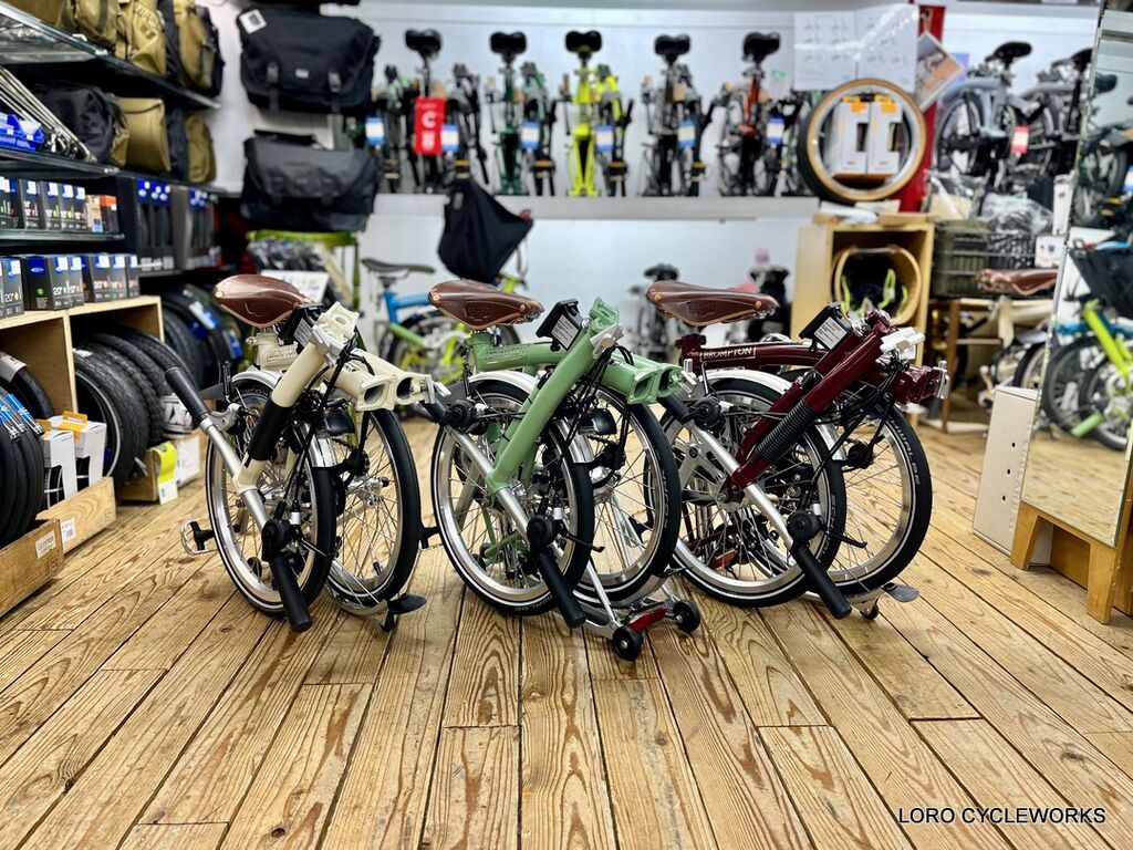 Brompton Classic Edition が再入荷致しました。 : LORO CYCLE WORKS