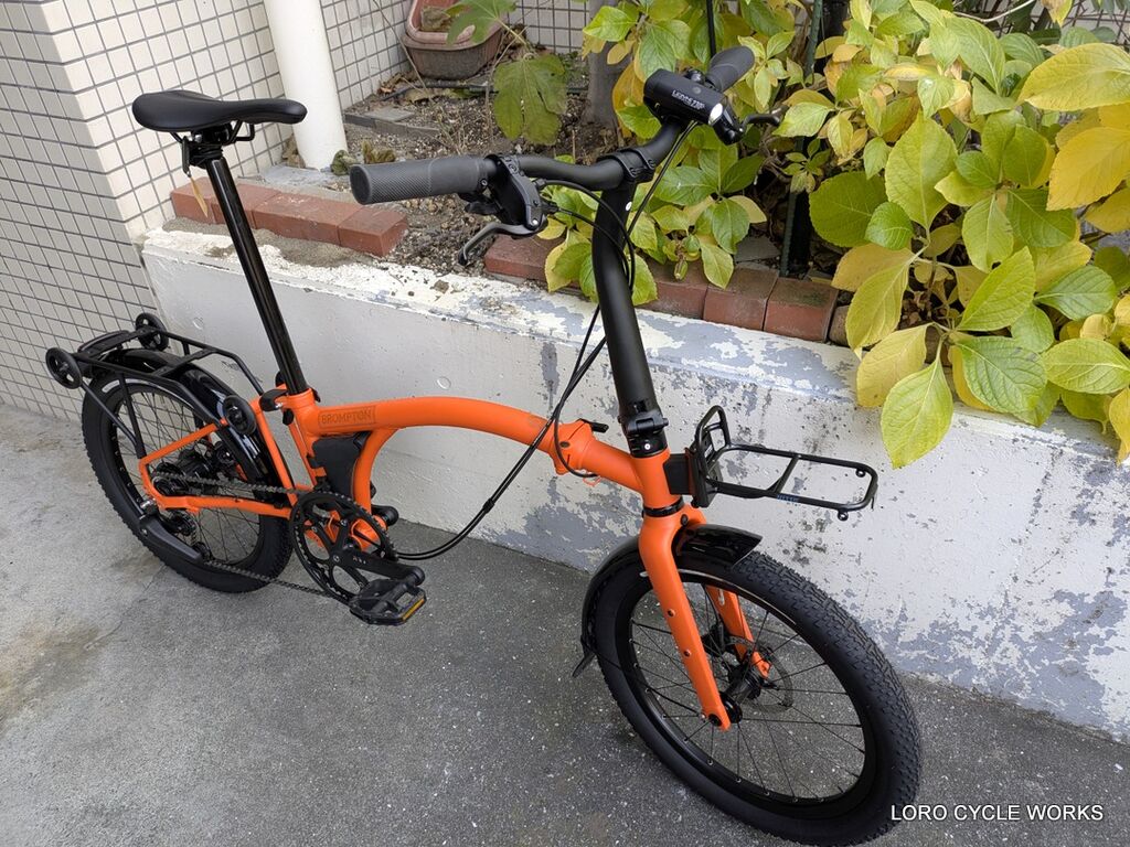 BROMPTON用NITTO製フロントラックが再入荷しました。 : LORO CYCLE WORKS