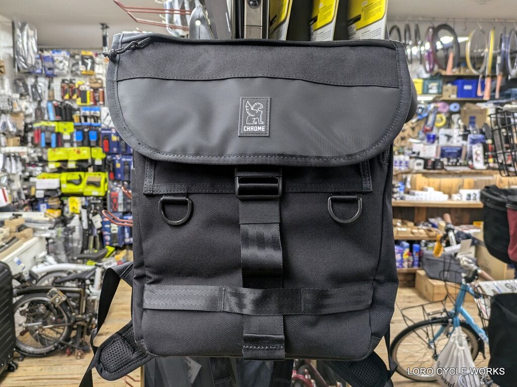 クローム バーサタイルバックパック + フレーム + メタルチェスト