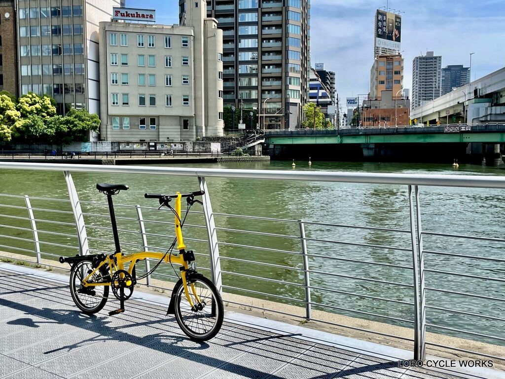 たぬき ブロンプトン M6Lバンブルビーイエロー　ケースのオマケ付 久々の入荷！【BROMPTON】『M6L バンブルビーイエロー』 | 東海