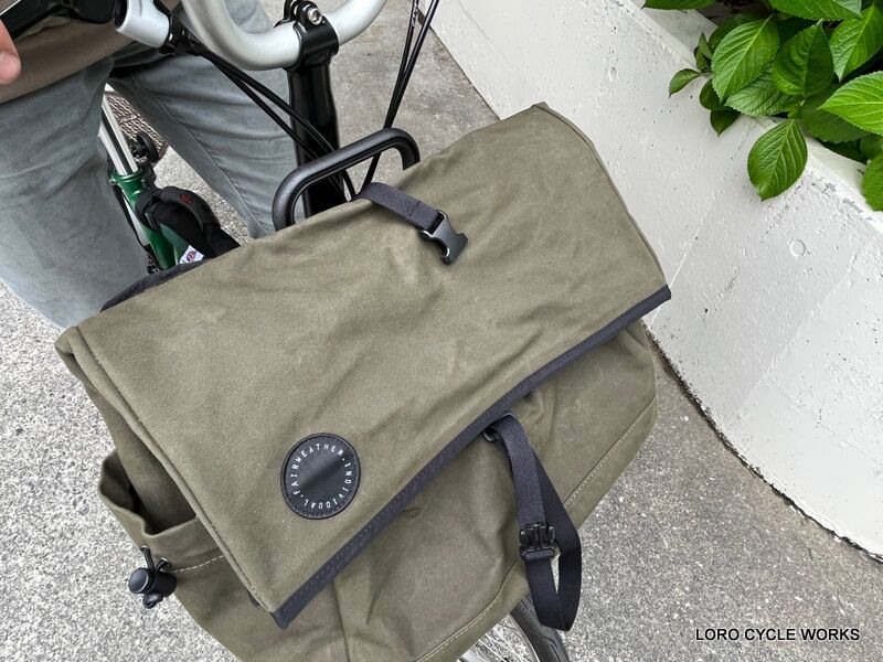 FAIRWEATHER』のBROMPTON用フロントバッグが発売決定! : LORO FAIRWEATHER』のBROMPTON用フロントバッグが発売決定! : LORO