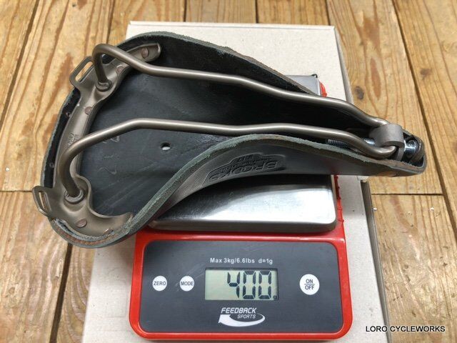 希少BROOKS B17SPECIAL チタンレール : LORO CYCLE WORKS 希少BROOKS B17SPECIAL チタンレール : LORO CYCLE WORKS