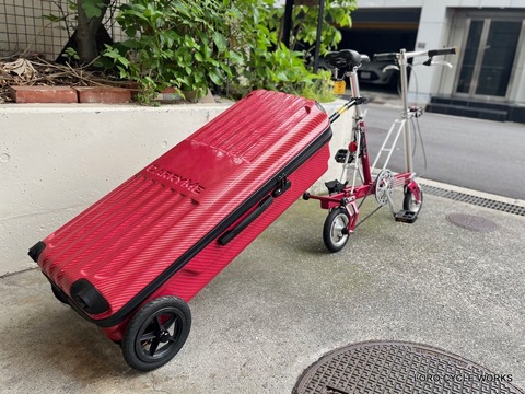 CarryMe キャリーミー　レッド　2013年式　室内保管　ブレーキ強化済 Pacific CarryMe DRS (キャリーミー)