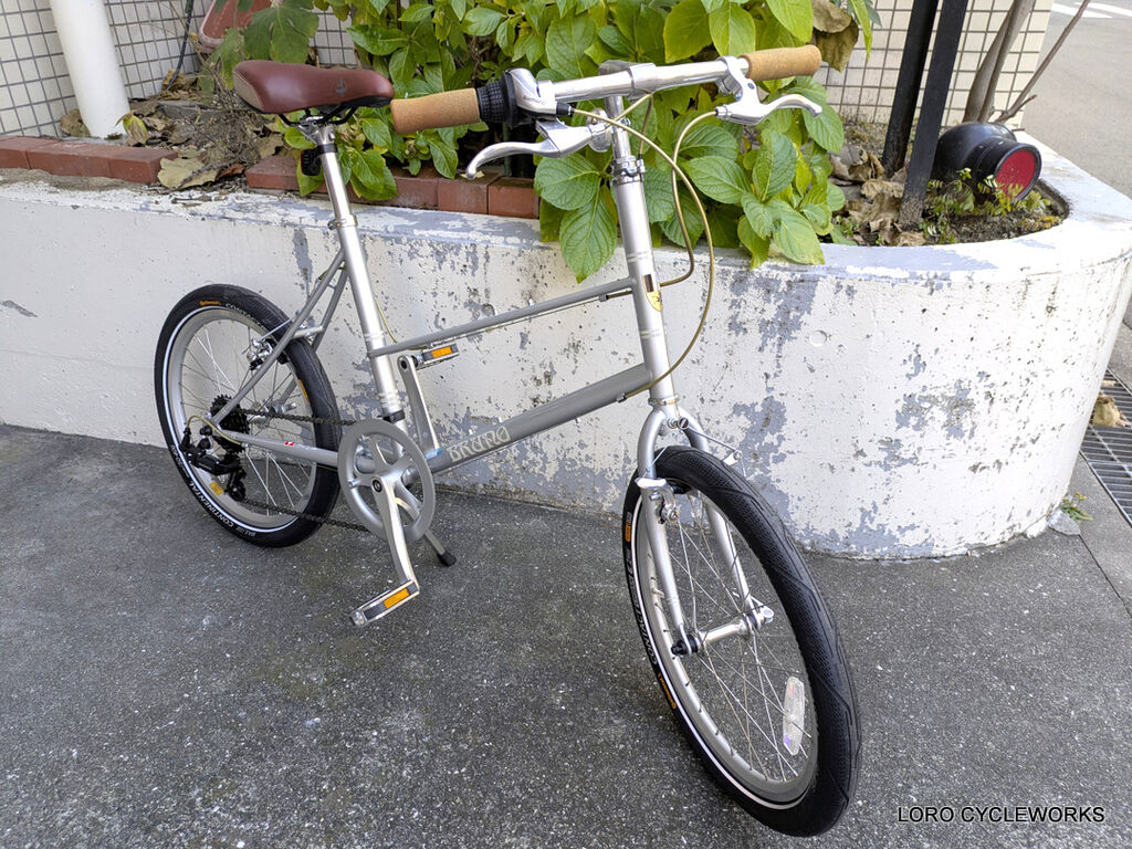 BRUNO MIXTEに太タイヤ装着！さらに、、、？！ : LORO CYCLE WORKS