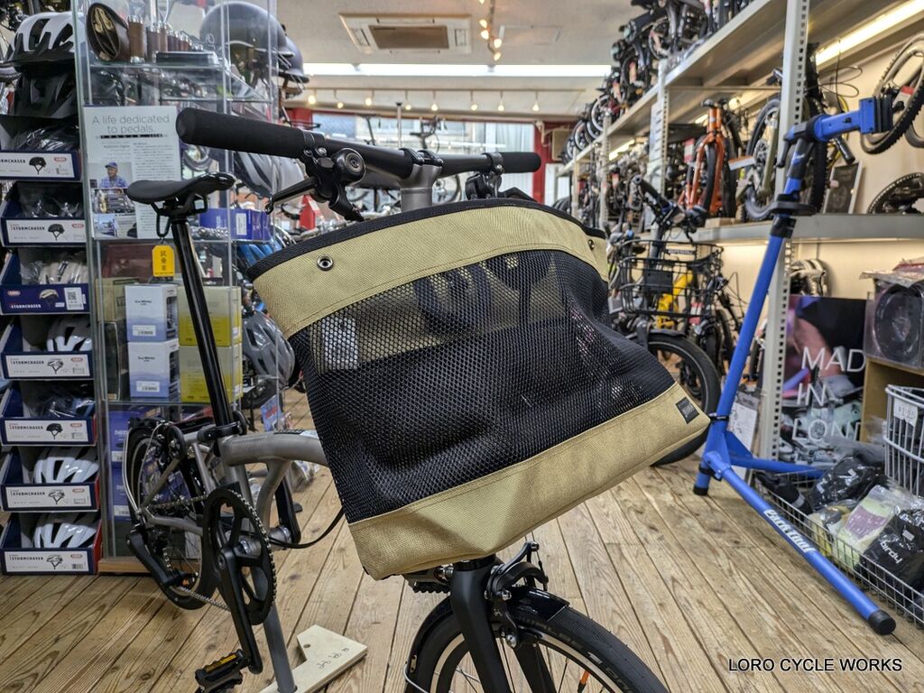 BROMPTON用メッシュバスケットバッグが入荷しました。 : LORO BROMPTON用メッシュバスケットバッグが入荷しました。 : LORO