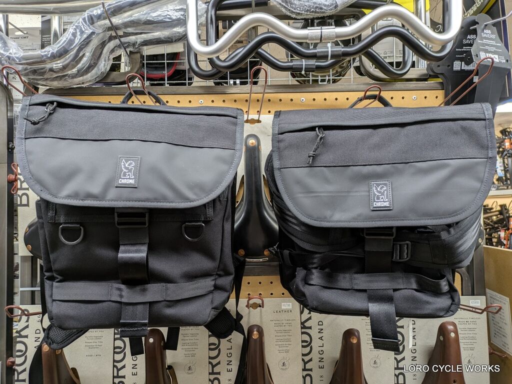 CHROME VERSATILE BACKPACK徹底比較！ : LORO CYCLE WORKS