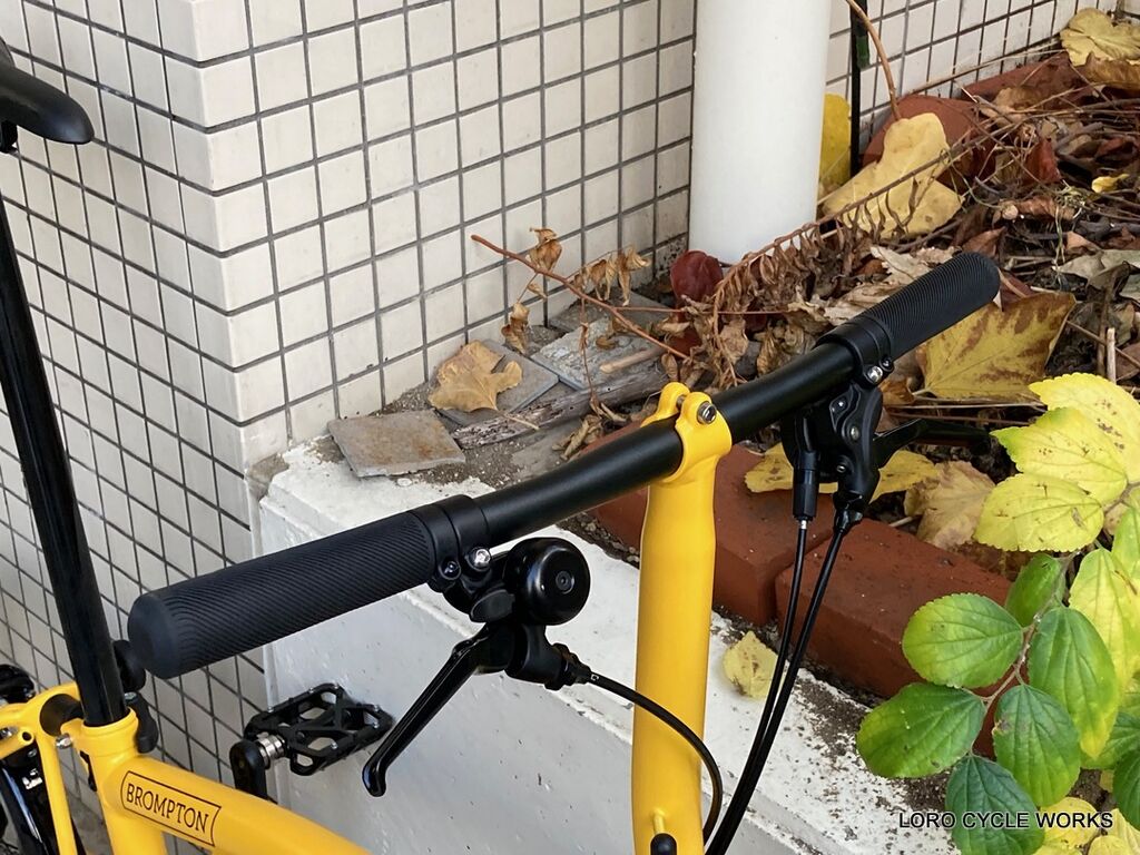 バンブルビーイエローのブロンプトンをストリートにカスタムさせ