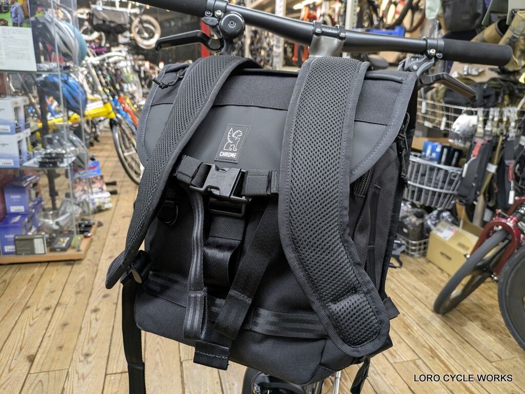 CHROME VERSATILE BACKPACK徹底比較! : LORO CYCLE WORKS CHROME VERSATILE BACKPACK徹底比較! : LORO CYCLE WORKS
