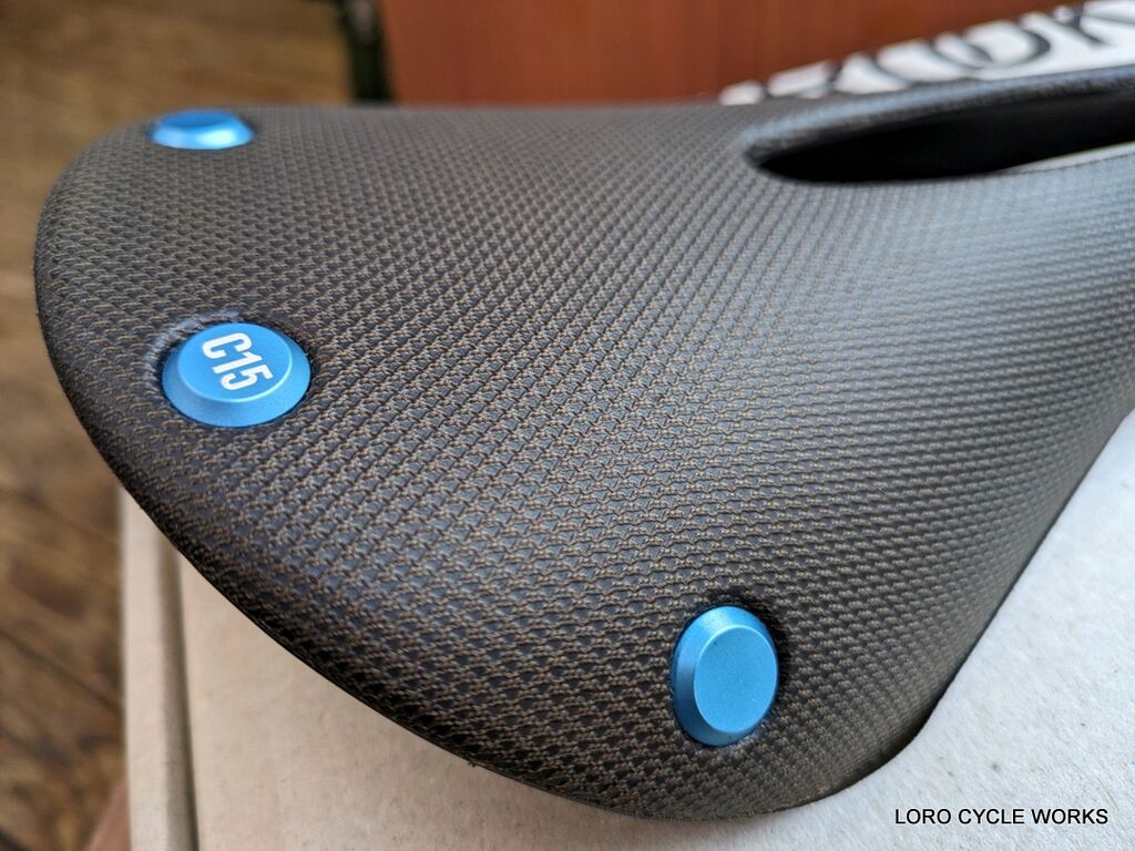 BROOKS x CHRIS KING CAMBIUM C15 CARVED SPLASH : LORO CYCLE WORKS BROOKS x CHRIS KING CAMBIUM C15 CARVED SPLASH : LORO CYCLE WORKS