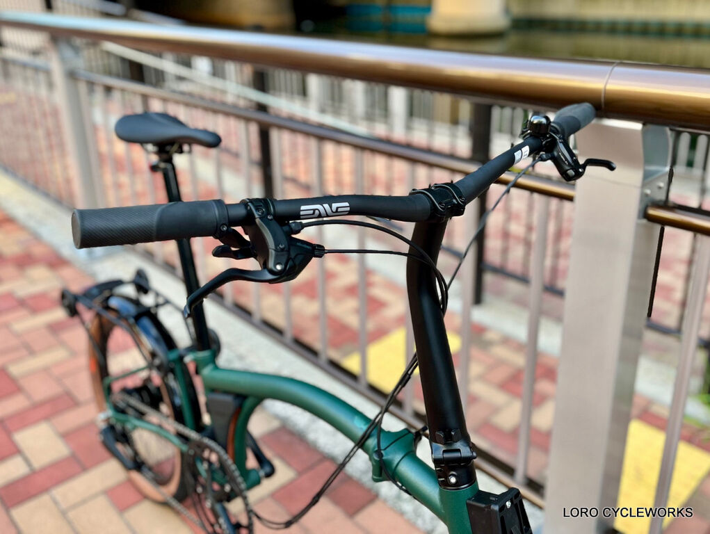 Brompton G Line のハンドルを早速カスタムしてみました！ : LORO