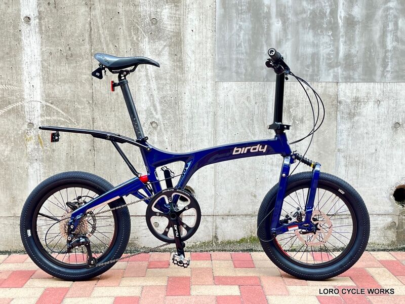 Birdy AirにDiscブレーキを組み込んで太っといタイヤを入れてみよう