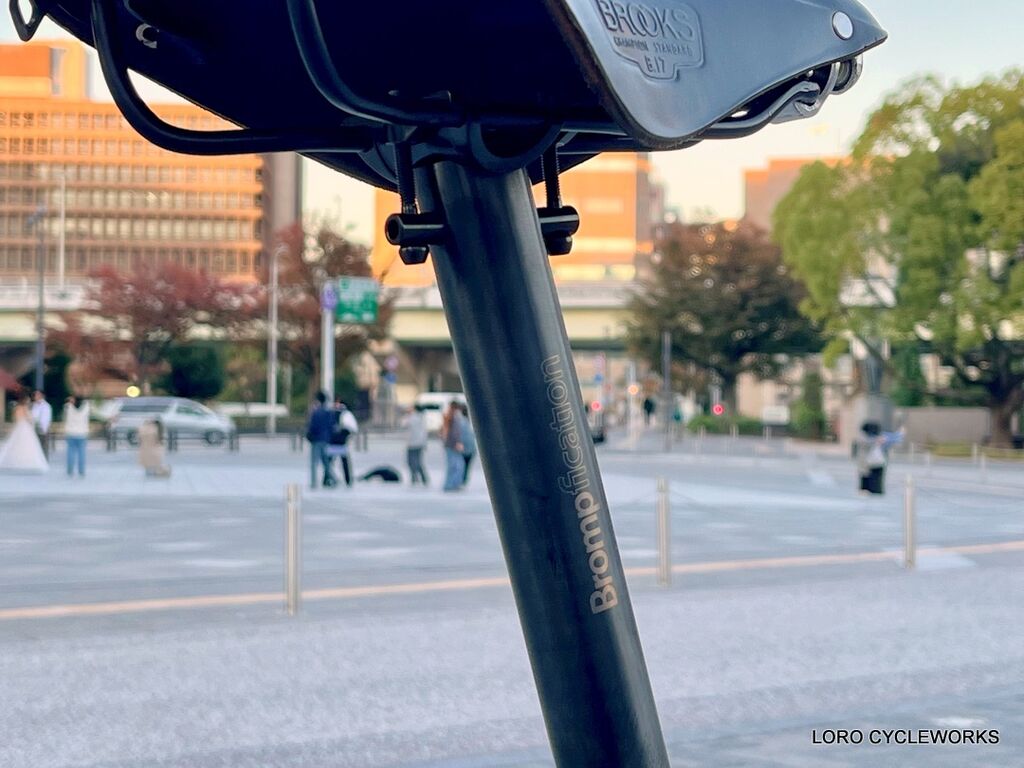 Brompton C Line をシングルスピードカスタム致しました。 : LORO