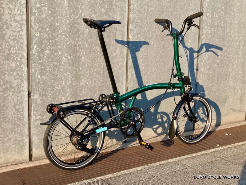 BROMPTON P Line エメラルドラッカー再入荷！！ : LORO CYCLE WORKS