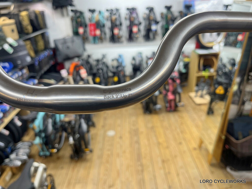 USTV　Ｈ＆Ｈミッドライズ チタンハンドルバー H&H チタンポリッシュハンドルバー入荷！ : LORO CYCLE WORKS