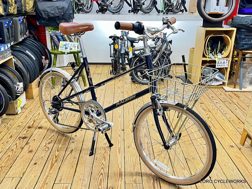 Raleigh RSM におしゃれなバスケットをお取り付けしました。 : LORO