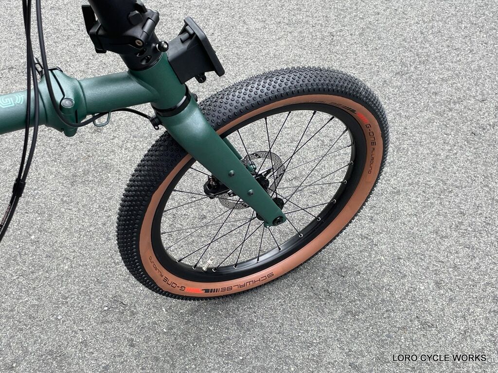 Brompton G Line 純正ホイールセット Brompton G Line 純正ホイールセット BROMPTON G-Line試乗車入荷