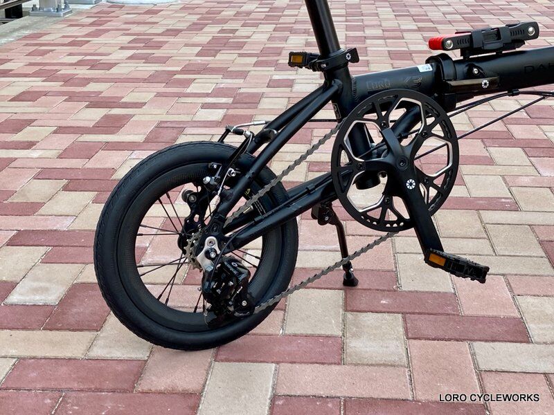 DAHON K3 マットブラックカーボンホイールモデル大阪店完売。 : LORO