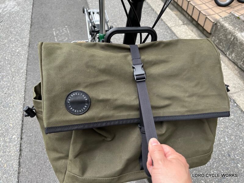 FAIRWEATHER』のBROMPTON用フロントバッグが発売決定! : LORO FAIRWEATHER』のBROMPTON用フロントバッグが発売決定! : LORO
