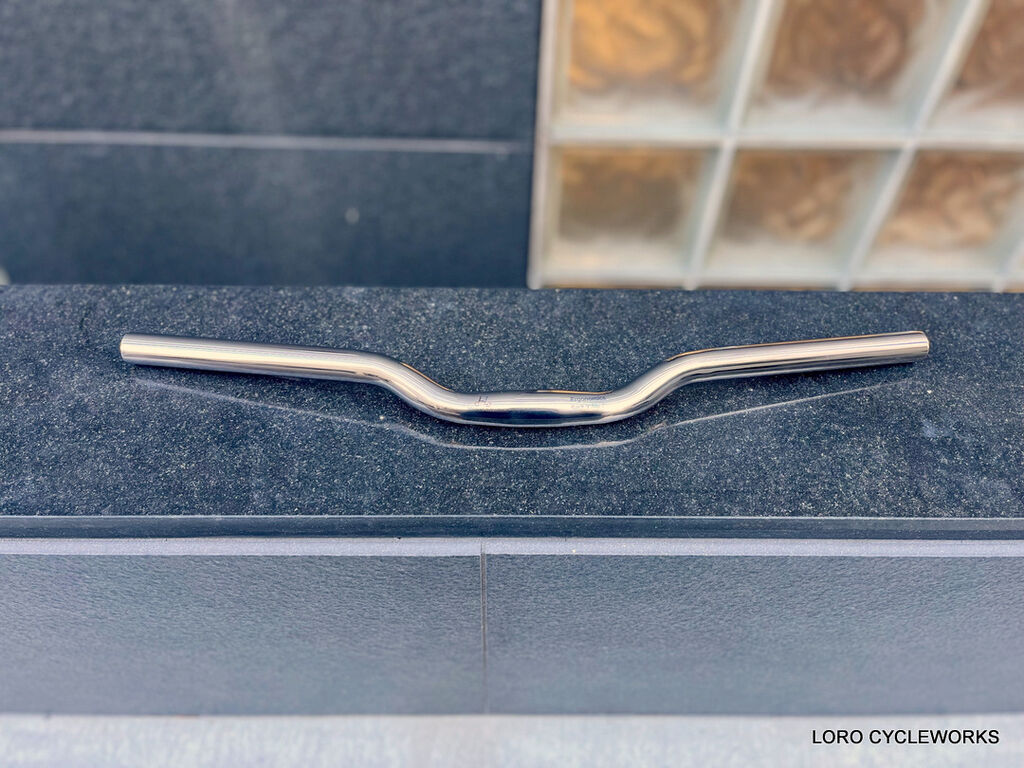 パーツ H&H Titanium Ergonomics Lowrisebar H&H Titanium Ergonomics Lowrisebar【ブラックカラー】 | LORO